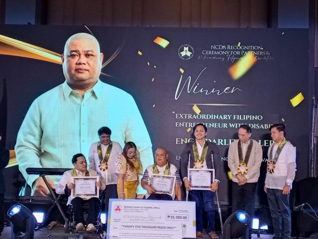 Engr. Darlito S. Palermo as one of the Extraordinary Filipinos with Disabilities Awardee